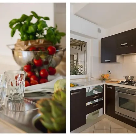 Apartamento Elegante Bilocale Con Vista Mare E Parcheggio