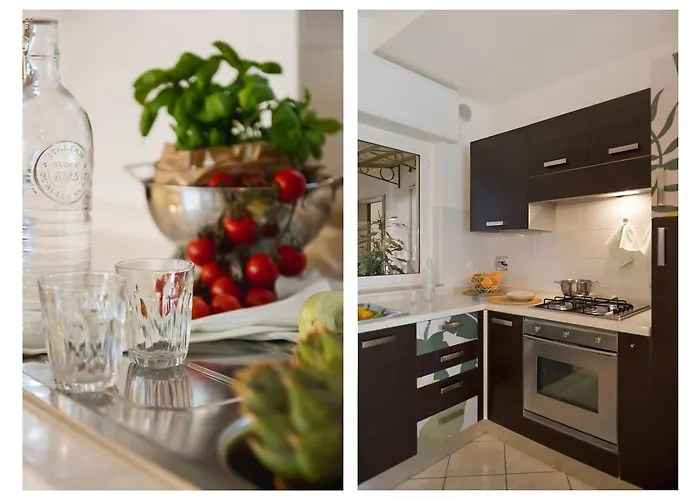 Apartament Elegante Bilocale Con Vista Mare E Parcheggio